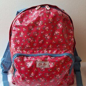 Cath Kidston red floral backpack